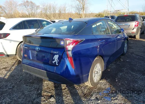 2016 Toyota Prius Two из США, поврежденный, VIN JTDKBRFU4G3511317